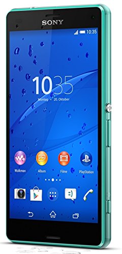 Sony Xperia Z3 Compact Smartphone (11,7 cm (4,6 Zoll) HD-TRILUMINOS-Display, 2,5 GHz-Quad-Core-Prozessor, 20,7 Megapixel-Kamera, Android 4.4) meergrÃ¼n