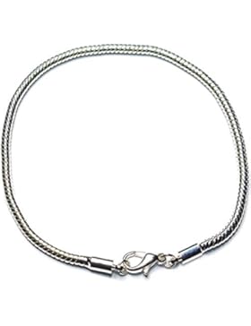Charm Buddy 15cm Young Mädchen Karabinerverschluss Pandora Style Charm Armband für silber Charms Kinder Schmuck