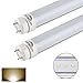 Produktbild Auralum® 2x 90cm 12W T8 G13 LED Leuchtstoffröhre Röhre warmweiß (2800-3200K) SMD2835 mit LED Starterbrücke