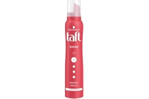 Schwarzkopf Taft Shine - Espuma para dar volumen y brillo, 200 ml