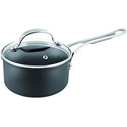 Tefal Jamie Oliver anodisée Premium Series Casserole et Couvercle - 18 cm, Noir
