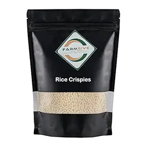 Farmsive Plain Rice Krispies, Rice Crispies, Rice Crispy, Rice Krispy, Round Shape, Size 2mm-3mm, 200 g