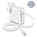 Price comparison product image Macbook Pro Charger USB C,87w Power Adapter,PD Fast Charger for New Macbook Pro 2017 13/15 inch Pack With USB-C to USB-C Cable (6.56ft/2m).Charging for More Laptops with USB C Connector…