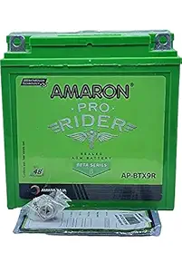 Aamorn Pro Bike Rider Beta Two Wheeler Battery, ABR-PR-APBTX90, Capacity: 9Ah