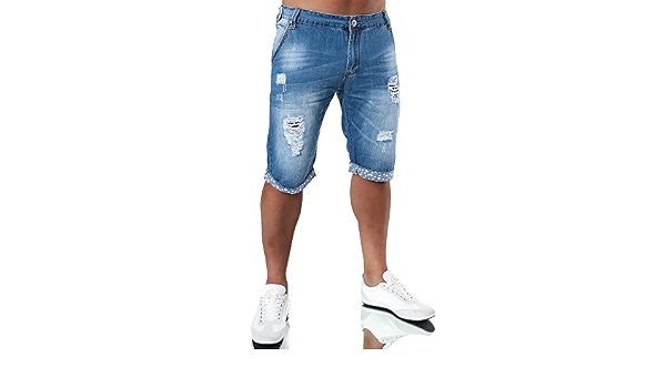 M275 SOTHTNK uomo Bermuda Jeans pantaloncini pantaloni Shorts Clubwear  Bermuda : Amazon.it: Abbigliamento