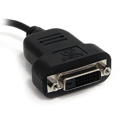 StarTech.com Aktiver Mini DisplayPort® auf DVI Adapter – mDP zu DVI (Stecker/Buchse) Konverter – 1920×1200 - 2