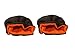 Baby Pushchair/Pram/Stroller Hand Warmer Mitts / Gloves - Black / Orange
