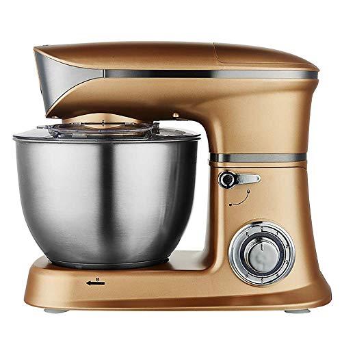 LJNYF 6 Vitesse Pâte Batteur, Batteur sur Socle pour La Cuisson, L'alimentation Blender Multifonctionnel Robot Culinaire Ultra Power Électrique De Cuisine Mélangeur