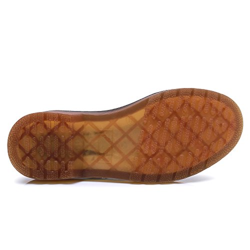 Smilun Damen T Mary Jane Flach Schuhe Klassisch Schnalle Rund Toe - 5