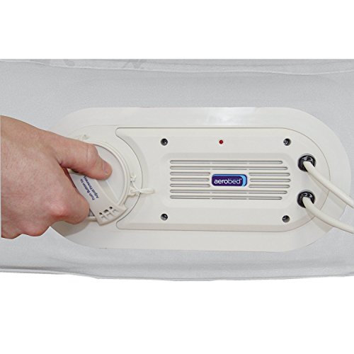 Aerobed 2000025560 Luxury Collection Luftbett beflockt mit eingebauter Pumpe und Fernbedienung, Antimikrobiell, 198 x 137 x 56 cm - 9