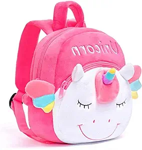 FunBlast Unicorn Soft Bag for Kids,School & Picnic Bag / Lightweight Travel School Mini Backpack for Kids - Multi Color