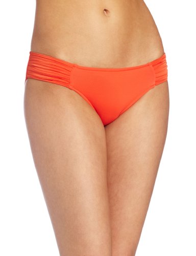 Female Swimsuit Seafolly Hipster Panty Goddess Pant Orange Coral Color ORANGE Size 40