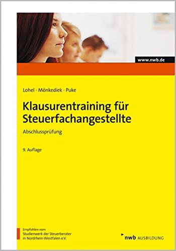 Download Klausurentraining für Steuerfachangestellte - Abschlussprüfung