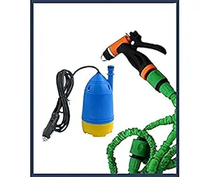 MISHTI 12v Mini high Pressure car Washer, Water Saving, Safety, Easy to use and The Distance of Water Spray Pressure Washer