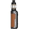 JJA Fortis Kit 80W For Smok, 0.96-Inch TFT Color Display, Type-C Fast Charging, Single 18650/21700 Battery (Not Included), Easy To Grip And Non-Slip, 2ML Cartridge No Nicotine, (Brown)