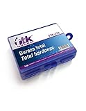 Compuesto de comparador y reactivos: 1 x TH-11 Indicador Dureza Total, 25 mL, 1 x TH-12 Reactivo Dureza Total, 25 mL, 1 x Tubo de plástico de muestra, 15 mL