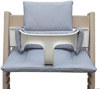 Blausberg Baby - for Stokke Tripp Trapp - Cushion Set Grey Dots