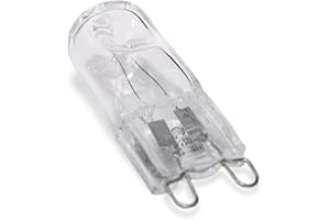 OPUS LIGHTING TECHNOLOGY 10 x Opus G9 18W = 30W 240V Mains Clear Long Life Eco Warm White Halogen Energy Saving Capsule Lamp Dimmable Light Bulb, Packaging may vary