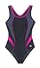 Ladies Women One Piece Swimming Costume Removable Cups Shaping Bust Swimwear with Lining