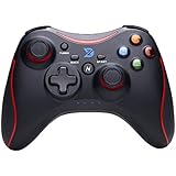 ZD N Volles Vibration-Feedback 2.4Ghz Wireless Controller Gamepad Gamecontroller Joystick für PC (Windows XP/7/8/8.1/10) &amp; PlayStation 3 &amp; Android&amp;Steam - nicht unterstützen Xbox 360 / One