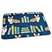 Produktbild Corgi In Library Fabric Library Book Librarian Dog Fabric - Blue, Baby Portable Reusable Changing Pad Mat 19.7”x 27.5”