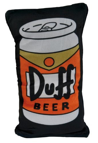 United Labels 0118228 AG - Wende-Kissen The Simpsons "Duff Bier"