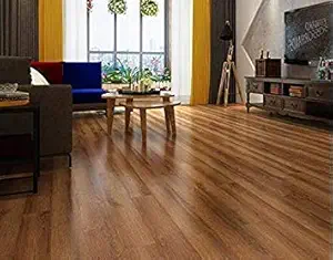 GlobalNiche Thicken 2.0mm 1.8mm PVC Flooring Leather Household Thicken Wear Waterproof Stone Self-Adhesive Flooring Color 1026 2.0 mm Thick Dimensions 1m2