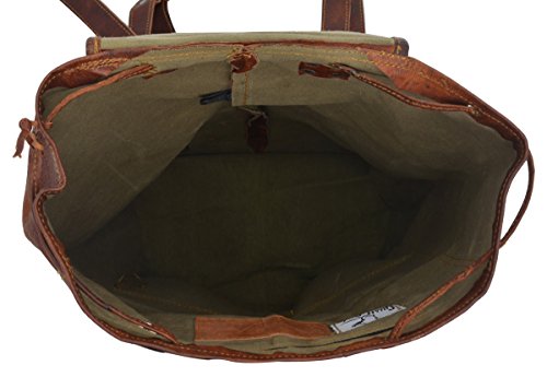 Gusti Leder nature  Louis  Rucksack Lederrucksack Umh  ngetasche Vintage Laptoptasche Ledertasche Schultertasche Uni Notebook Ledertasche Praktisch Ru