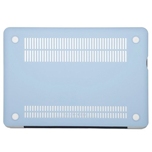 MOSISO Ultra Slim Plastik Hartschale Schutzhülle Hülle Snap Case für MacBook Pro 13 Zoll mit CD-ROM Drive (A1278), Air Blau - 6