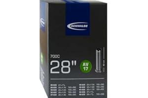 Schwalbe AV17 Dętka rowerowa z zaworem 27 / 28 cali ~ 28 / 47-622/635 mm (28 x 1 1/4 - 1,75 cala)