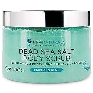 Totes Meer Salz Körperpeeling Sorbet – Mit Aloe Vera & Avocadoöl Für Strahlende Haut