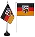 Produktbild Flaggenfritze® Tischflagge Deutschland Saarland 10x15 cm