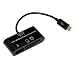 Produktbild OTG Adapter 3in1 Kartenleser USB zu Micro USB für ASUS Samsung HTC Google Nexus