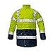 Produktbild CERVA 0301 0019 70 Bi Road Warnjacke, Größe XXL, Gelb/Marineblau, 10 Stück
