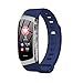 Produktbild BZLine Bluetooth Smartwatch, Information Erinnert IP67 Class Wasserdichte Gesundheitsüberwachung Smart Watch für iOS Android Samsung Huawei Sony LG HTC Google Herren Damen Kinder Mädchen Jungen (Blau)