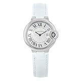  Cartier Ballon Bleu De Cartier Mujer 33 mm pulsera piel caja acero inoxidable cuarzo reloj W6920086