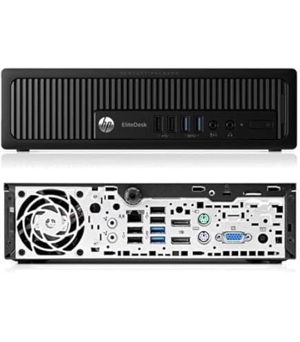 HP EliteDesk 800 G3 Desktop Mini Intel Quad Core i5 512GB SSD Hard