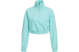 JJXX Jxalfa Reg Every-Pantalón Corto con Media Cremallera Sudadera para Mujer