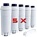 Produktbild 5 x Filterpatrone kompatibel DELONGHI DLS C002* Kaffeemaschine Kaffeevollautomat