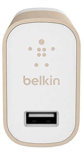 Belkin Premium Mixit Metallic Ladegerät (2.4A, USB Anschluss, geeignet für iPhone 5/5c/5s, iPhone 6/6s/6 Plus/6s Plus, iPhone 7/7Plus, iPhone SE, iPad Air 2, iPad Pro) gold - 2