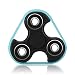 Produktbild Fidget Tri (dreifach) Fire Wheel Spinner mit fluoreszierendem Gummiband Anti Stress Kreisel Hand Spielzeug in Schwarz von VAPIAO