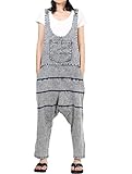 Vogstyle Damen Hosenträger Spielanzug Harem Jumpsuit Hosen