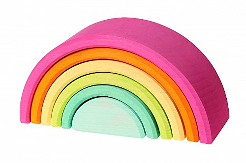 ArcoIris pequeño en tonos pastel