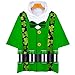 Produktbild ODRD Herren T-Shirts Frühling Sommer Frauen Mann ST. Patrick's Day Green Kurzarm Mit Kapuze Print Tops Bluse T-Shirt Lässige Bluse Top Tanktop Bluse Hemden Langarmshirts Tee t Shirts