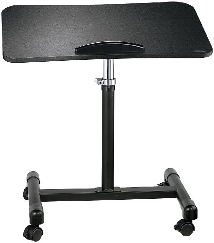 General Office Rollbarer Notebook-Arbeitstisch in Rosenholz-Optik - 6