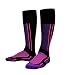 Produktbild bescita Herren Damen Skisocken, Thermosocken | Kniestrümpfe | Wintersocken | Funktionssocken für Skifahren, Snowboarden, Wandern, Outdoorsport, Funktionssocken, Kniestrümpfe, Warme Socken (Lila)