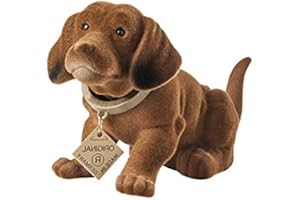 RAKSO OSKAR SCHNEIDER GMBH & CO. KG Original Wackeldackel 19 cm mit Befestigung und Echtheits-Zertifikat