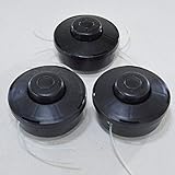 Garden-Line by Tazado Sparset 3X Fadenkopf Mähkopf m. Tippautomatik Motorsense Freischneider