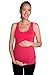 High Support Pregnancy Exercise Top, Deep Raspberry