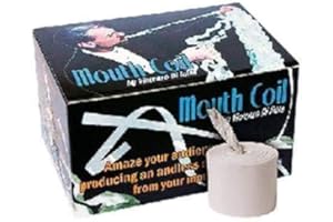 SOLOMAGIA Mouth Coils - Strisce dalla Bocca - 12 Pezzi - Made in Italy - Accessori - Giochi di Magia e Prestigio